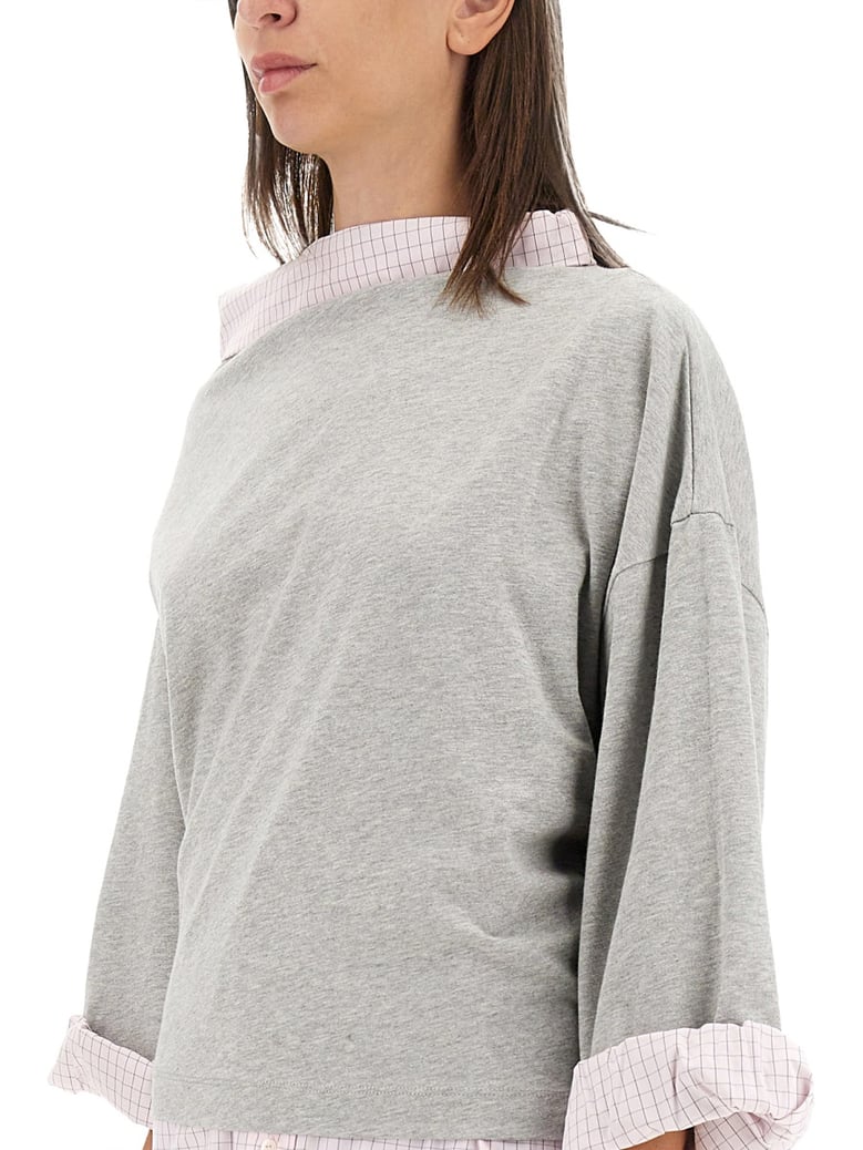 cotton shirt sweatshirt by Selfnex