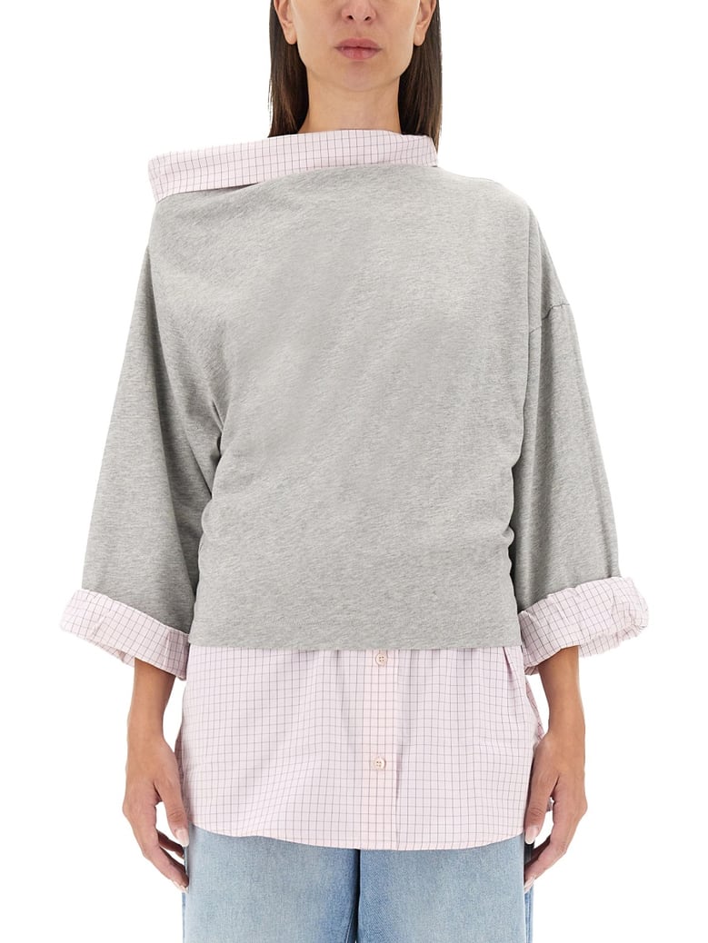 cotton shirt sweatshirt by Selfnex