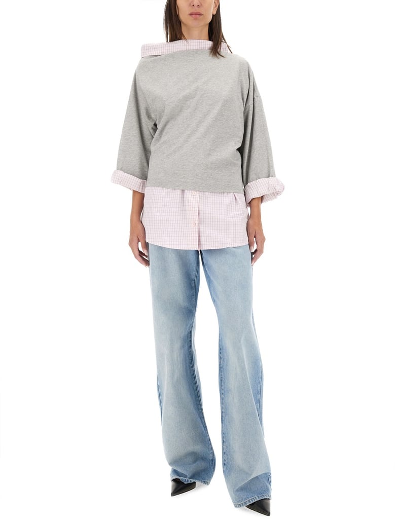 cotton shirt sweatshirt by Selfnex