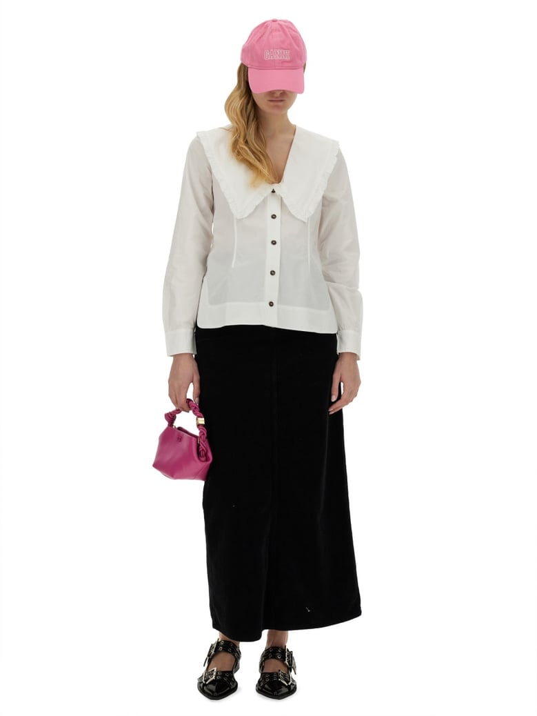 peter pan collar shirt by Selfnex