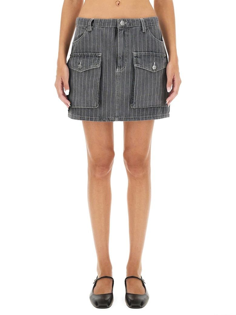 regular fit organic cotton skirt by Selfnex