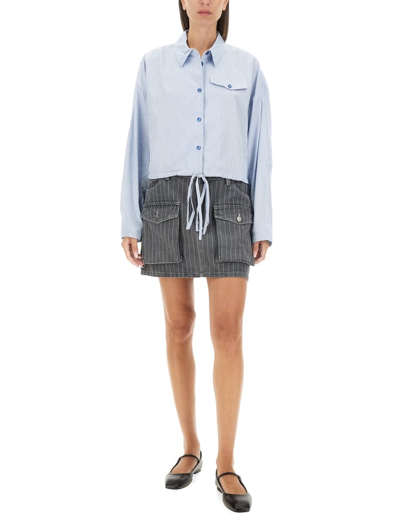 regular fit organic cotton skirt by Selfnex