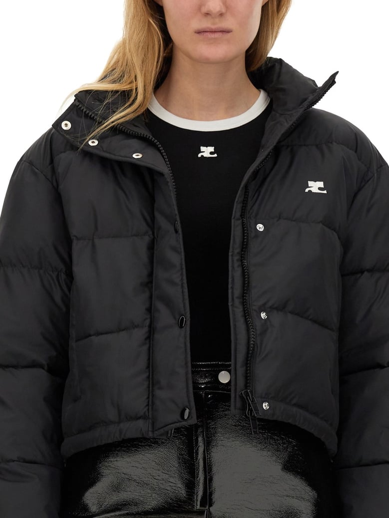 down jacket with logo by Selfnex