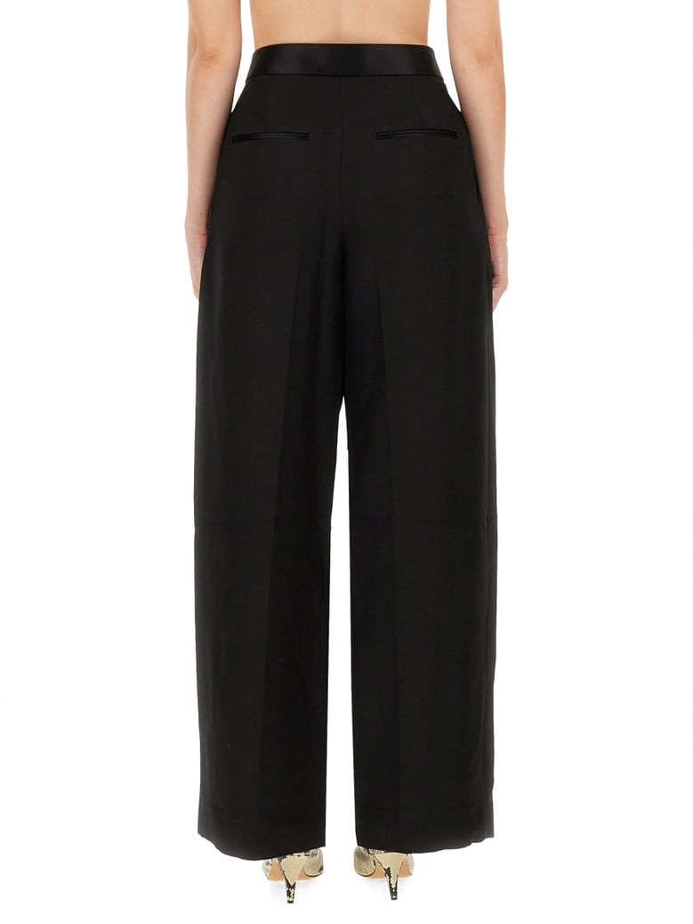 black regular fit pants by Selfnex