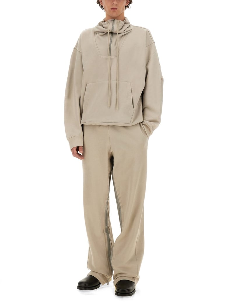 jogging pants with zipper by Selfnex