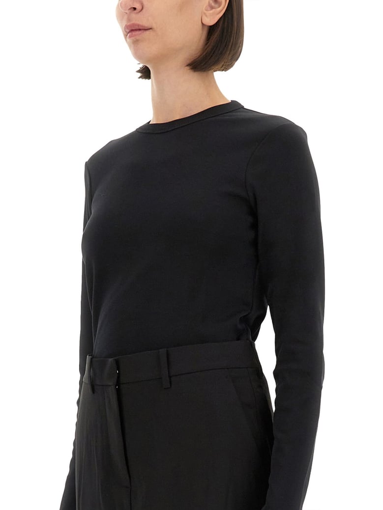 slim fit t-shirt with logo by Selfnex