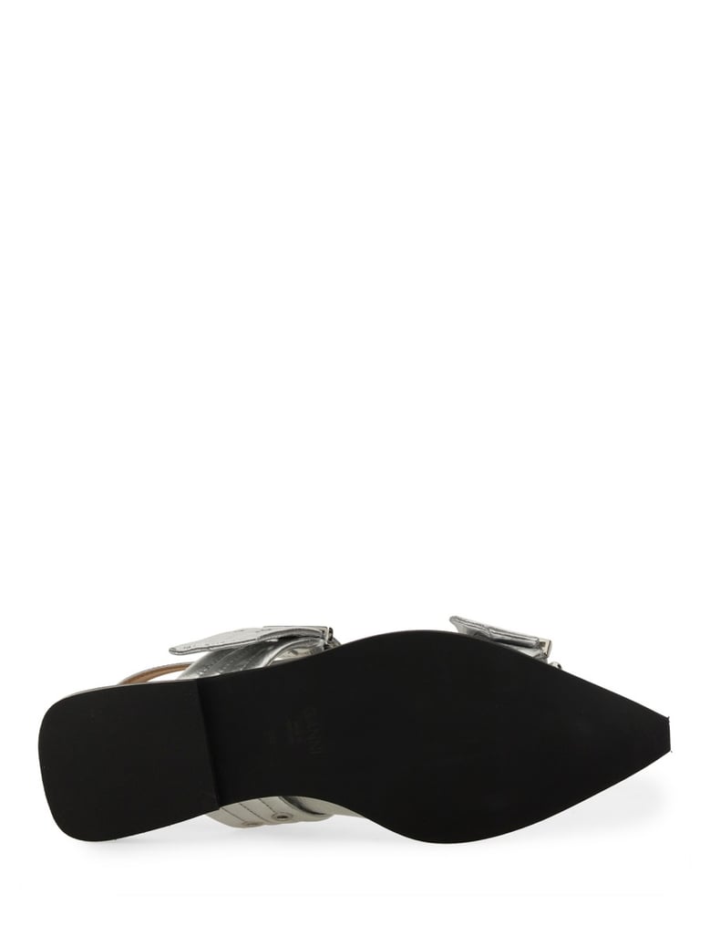 ballet flats with buckle detail by Selfnex