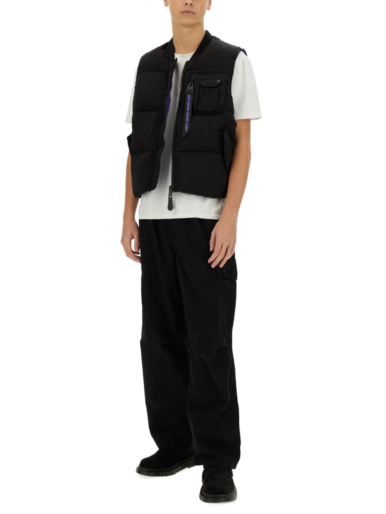 sleeveless ma-1 jacket by Selfnex