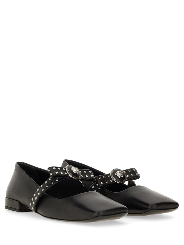 ballerina 'gianni' ribbon with studs by Selfnex