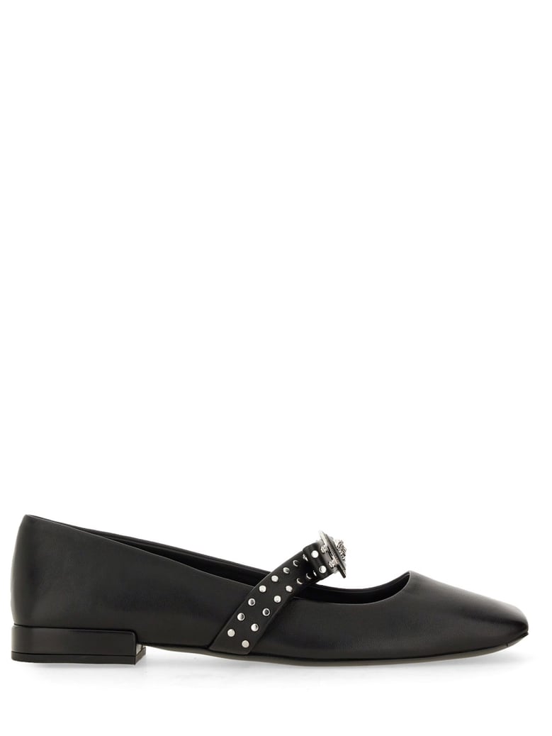 ballerina 'gianni' ribbon with studs by Selfnex