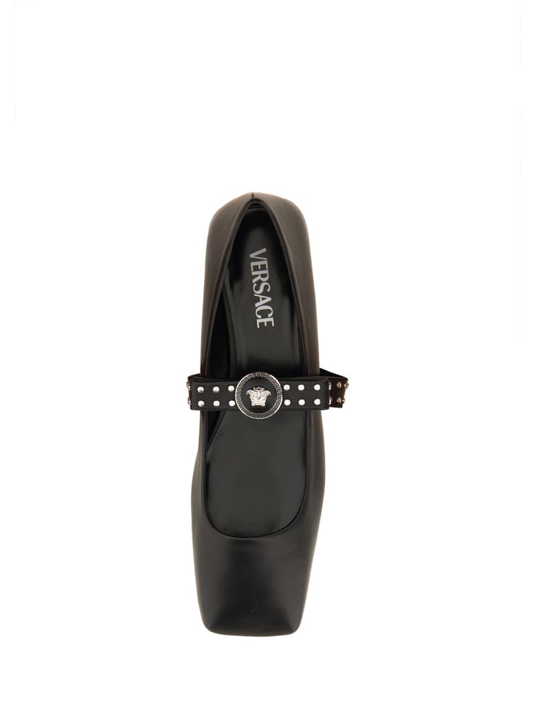 ballerina 'gianni' ribbon with studs by Selfnex