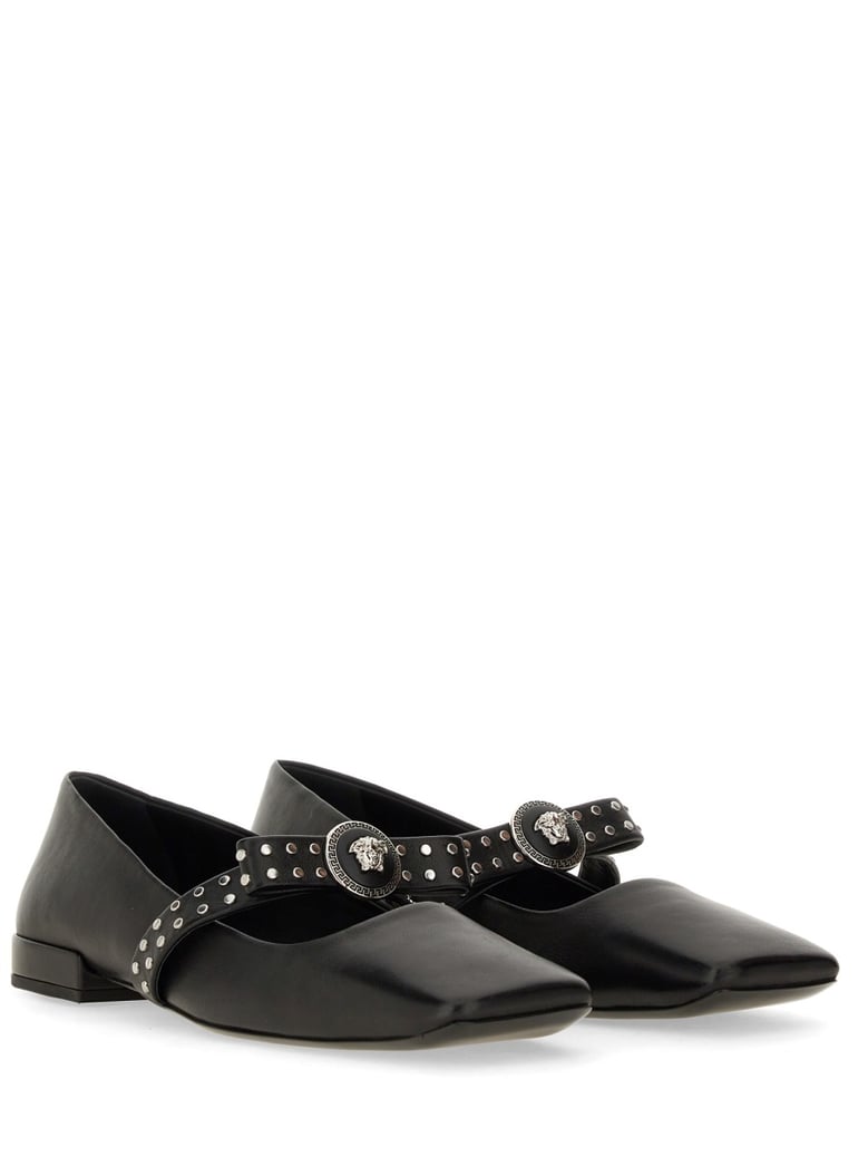ballerina 'gianni' ribbon with studs by Selfnex