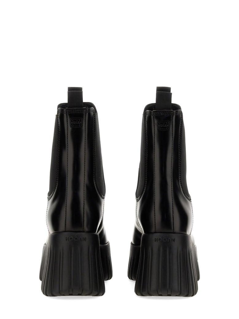 h-stripe chelsea boot by Selfnex