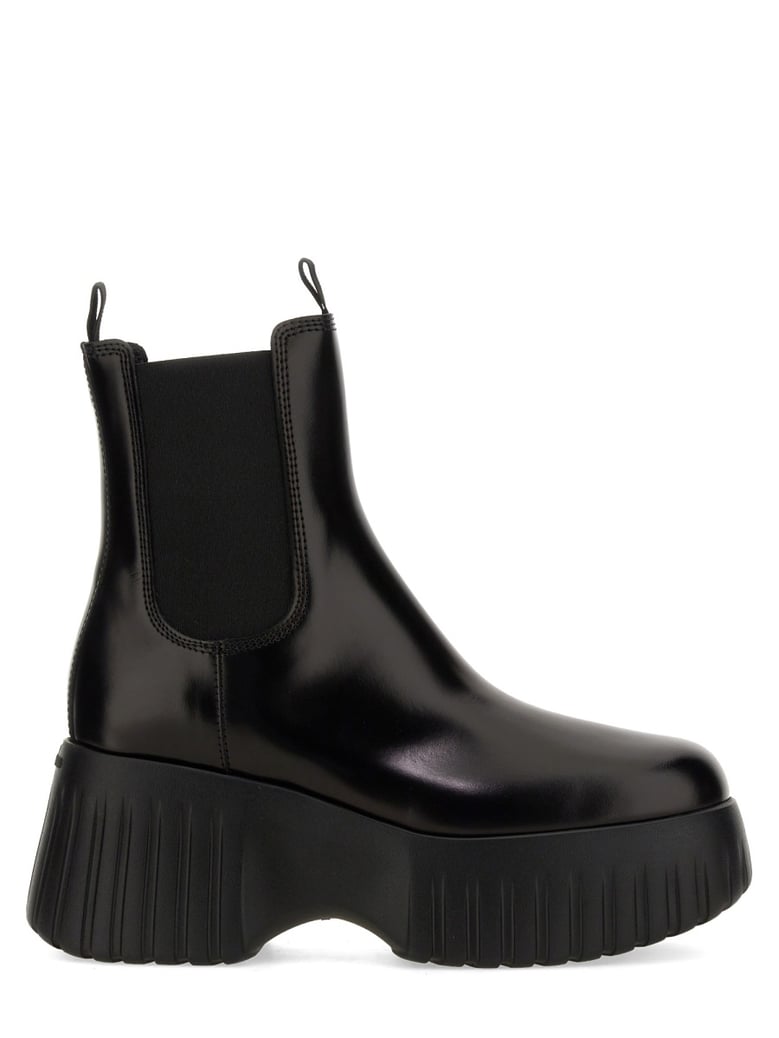 h-stripe chelsea boot by Selfnex
