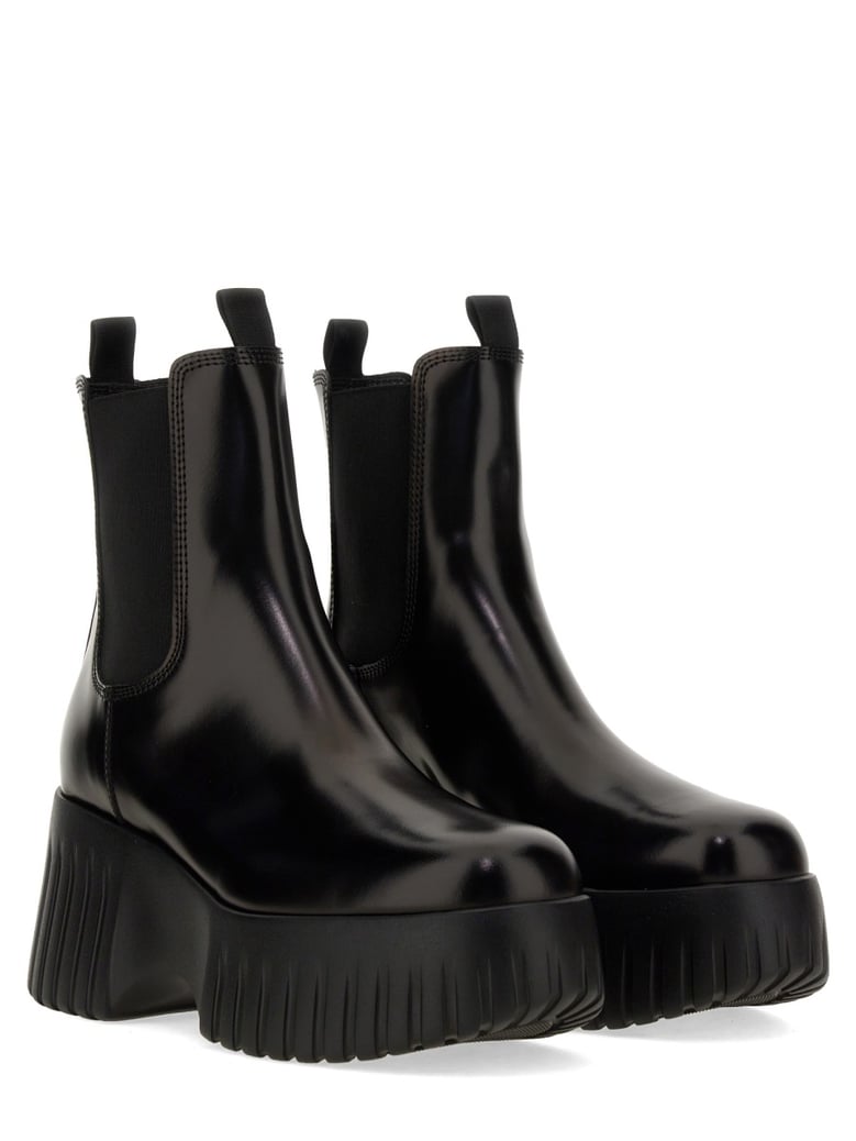 h-stripe chelsea boot by Selfnex