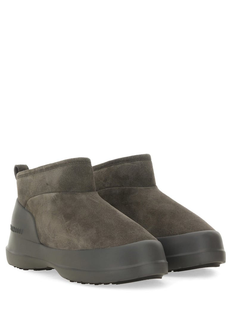 moon boot in charcoal by Selfnex