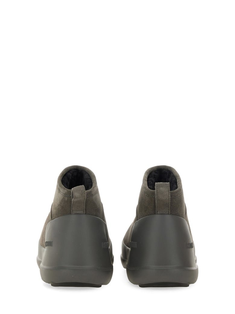 moon boot in charcoal by Selfnex