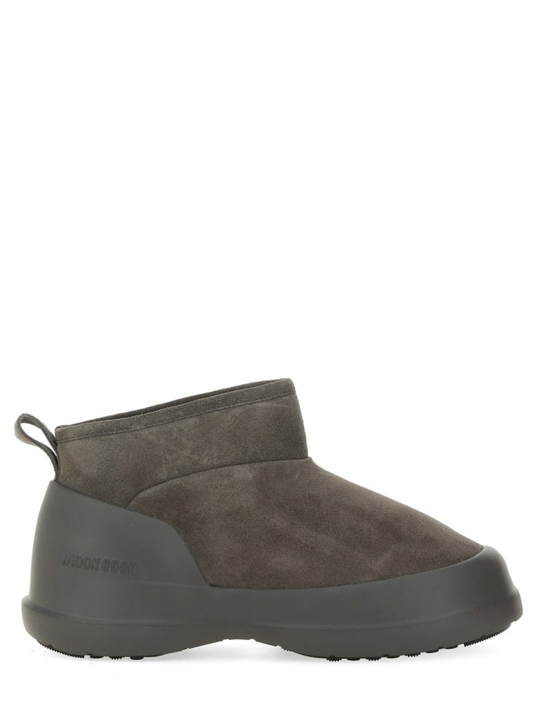 moon boot in charcoal by Selfnex
