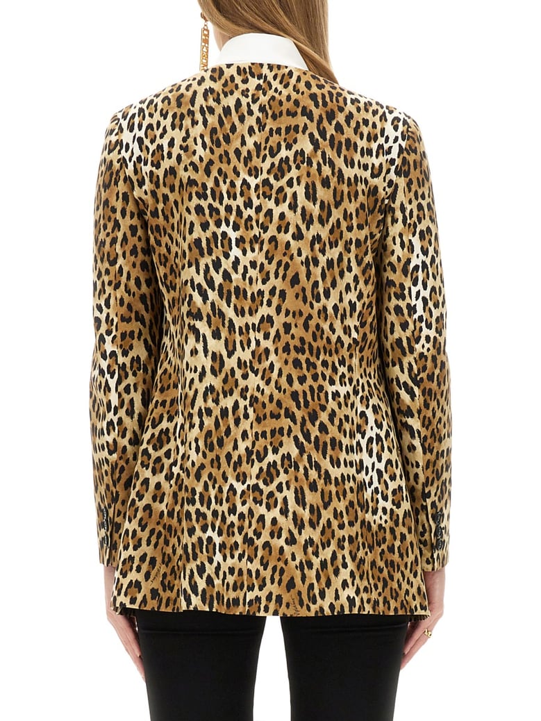 jacket with animal pattern by Selfnex