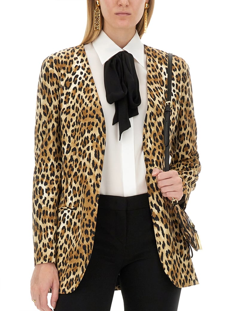 jacket with animal pattern by Selfnex