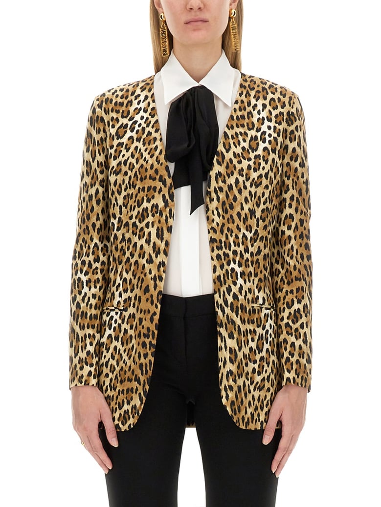 jacket with animal pattern by Selfnex