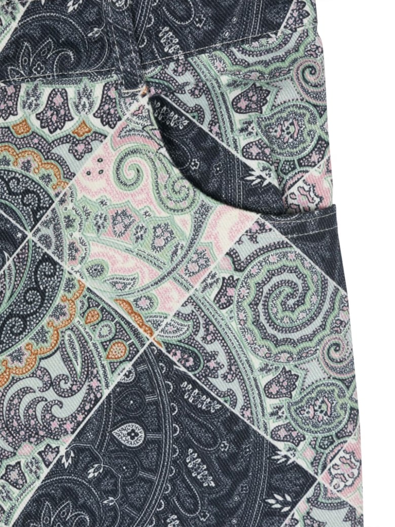 trousers cotton-blend blue by Selfnex