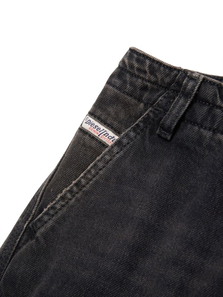 cargo trousers d-sire cargo-j black by Selfnex