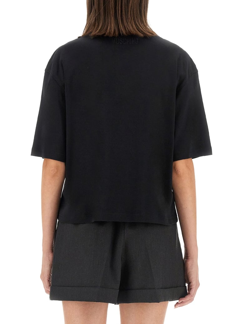 logo cropped t-shirt by Selfnex