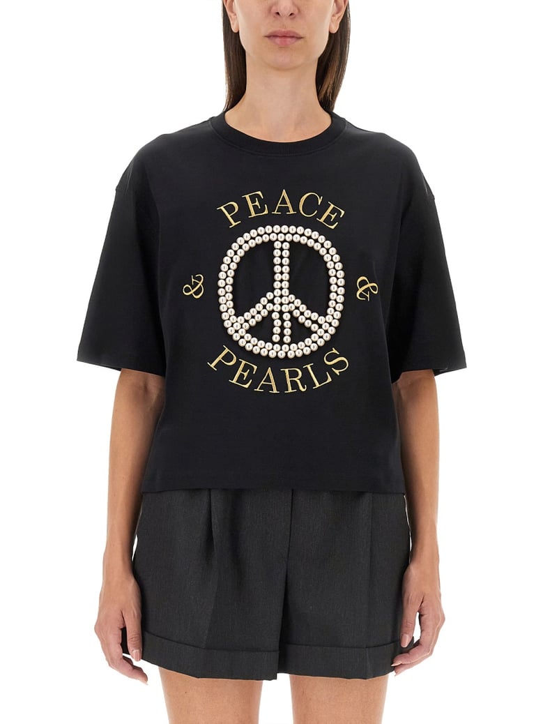 logo cropped t-shirt by Selfnex
