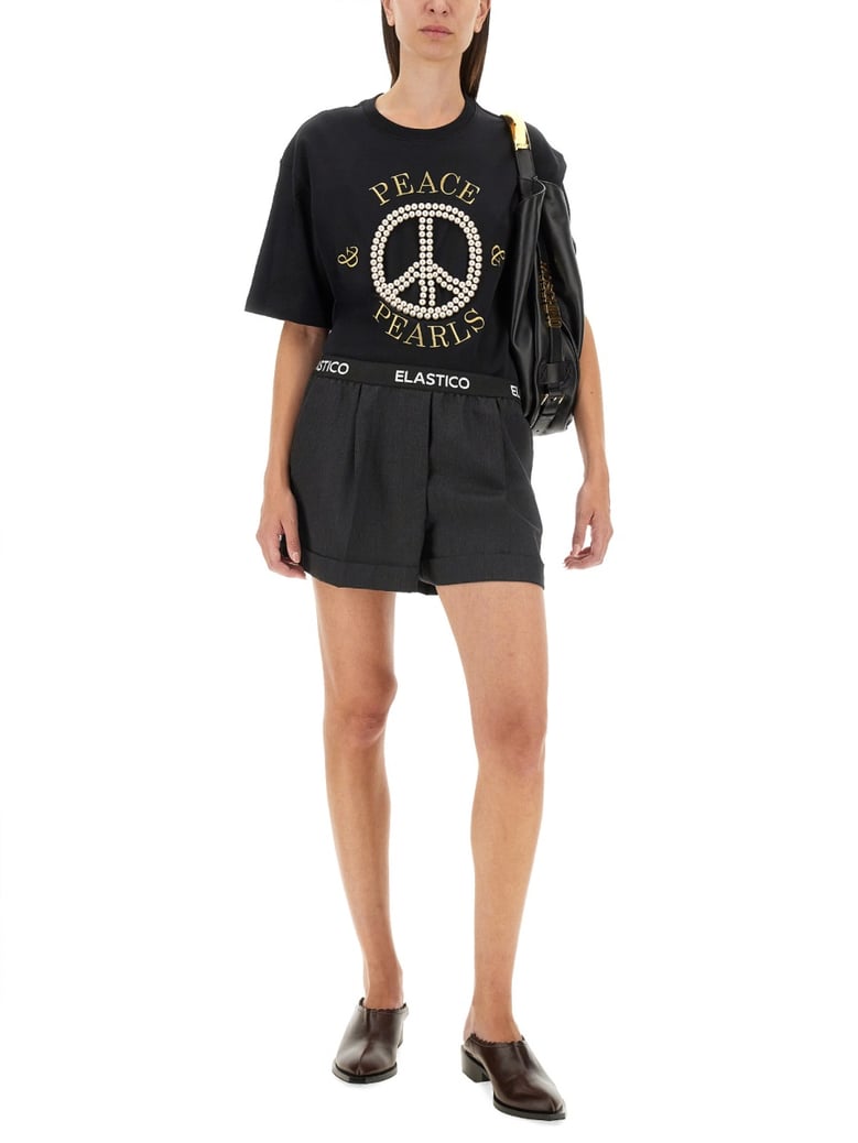 logo cropped t-shirt by Selfnex