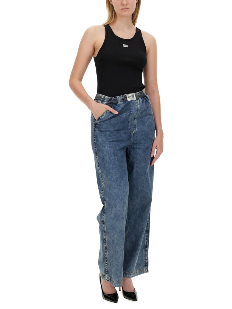 wide leg jeans by Selfnex