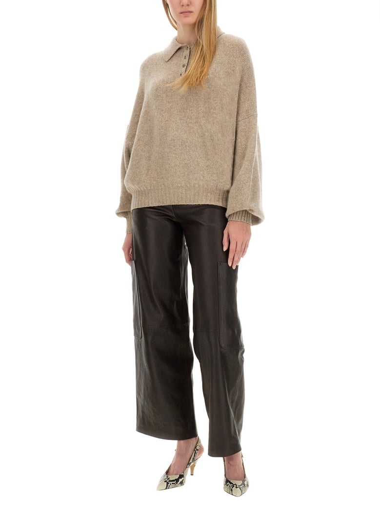 caiton regular fit pants by Selfnex