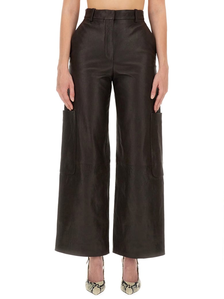 caiton regular fit pants by Selfnex