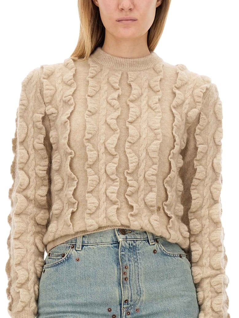 wool blend sweater by Selfnex