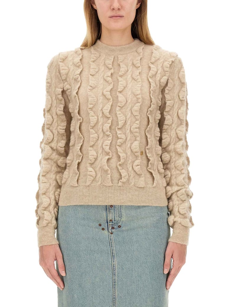 wool blend sweater by Selfnex
