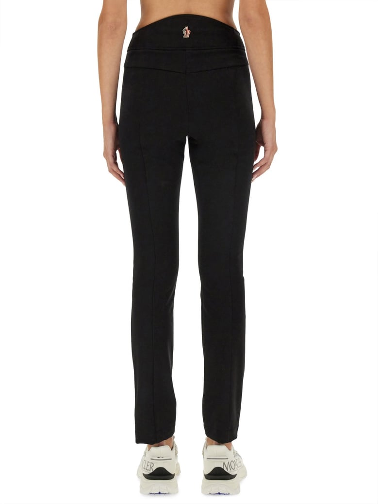 slim fit pants with logo by Selfnex