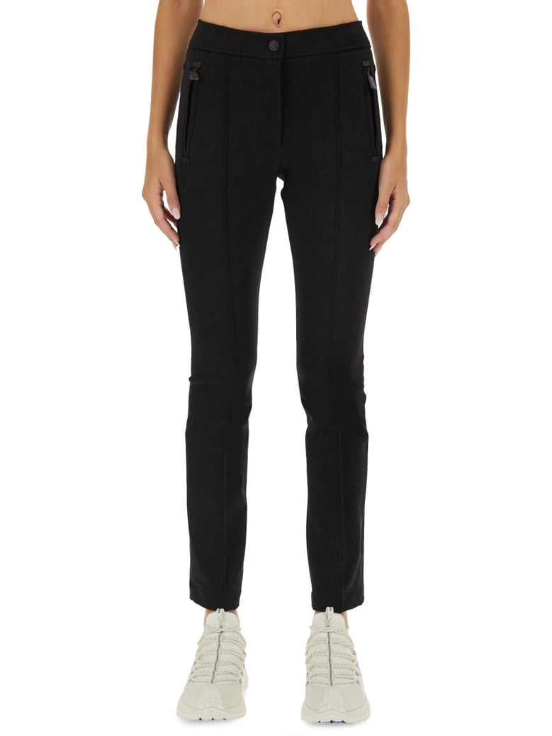 slim fit pants with logo by Selfnex