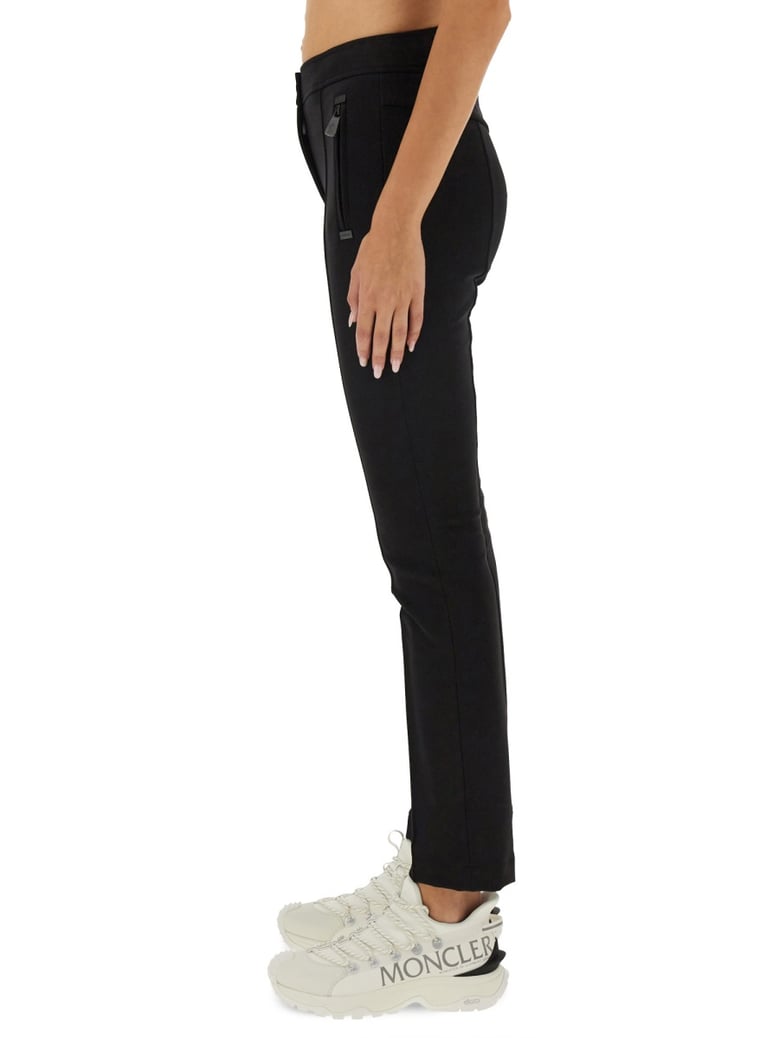 slim fit pants with logo by Selfnex
