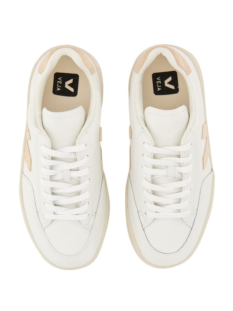 v-12 sneakers in white by Selfnex