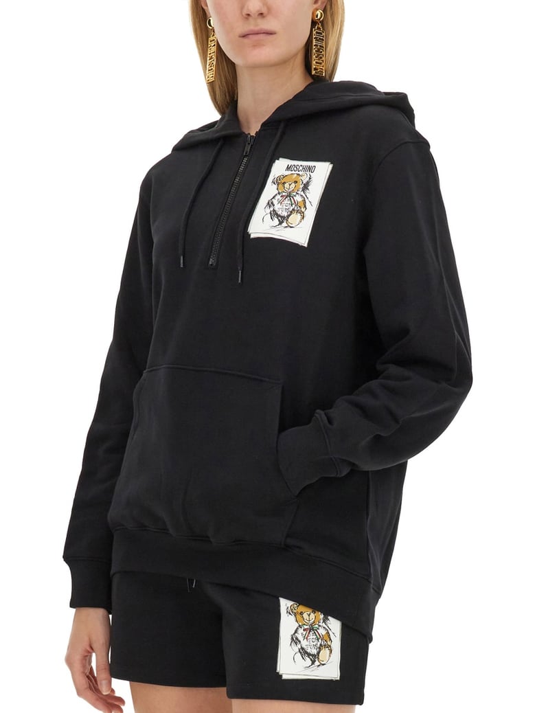 sweatshirt with logo print by Selfnex