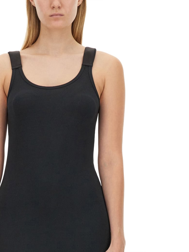black tank dress by Selfnex