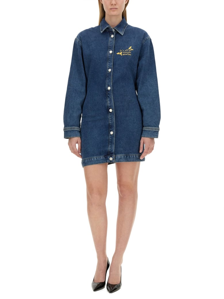 denim dress by Selfnex