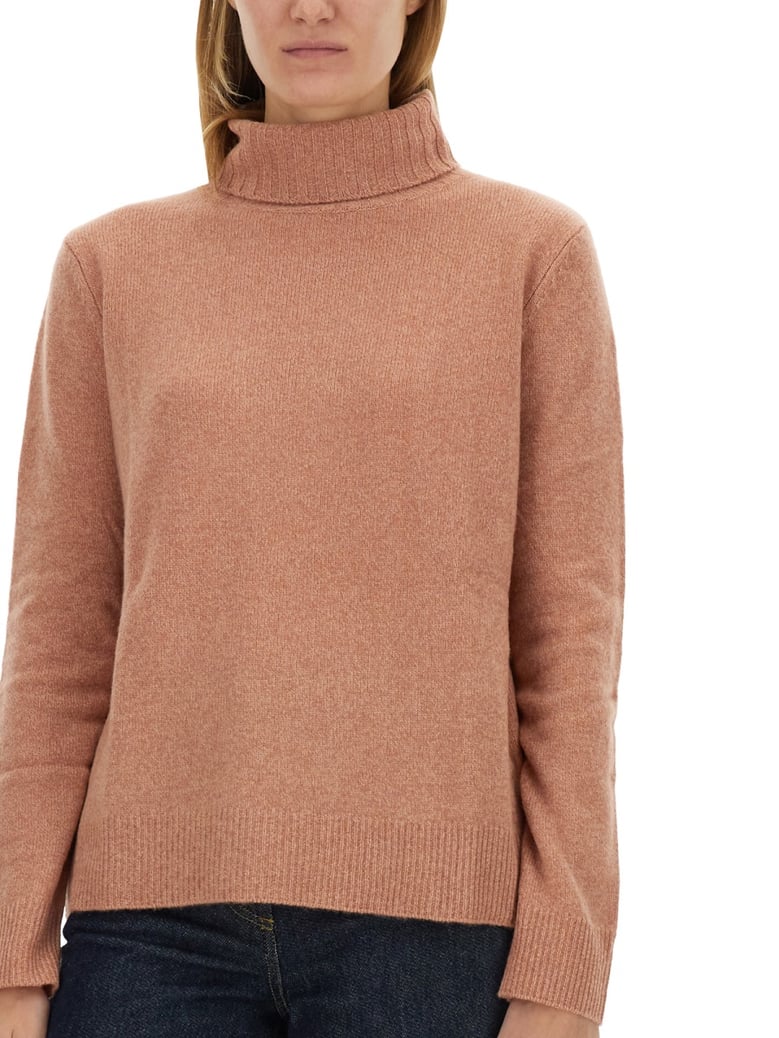 wool jersey in pink by Selfnex