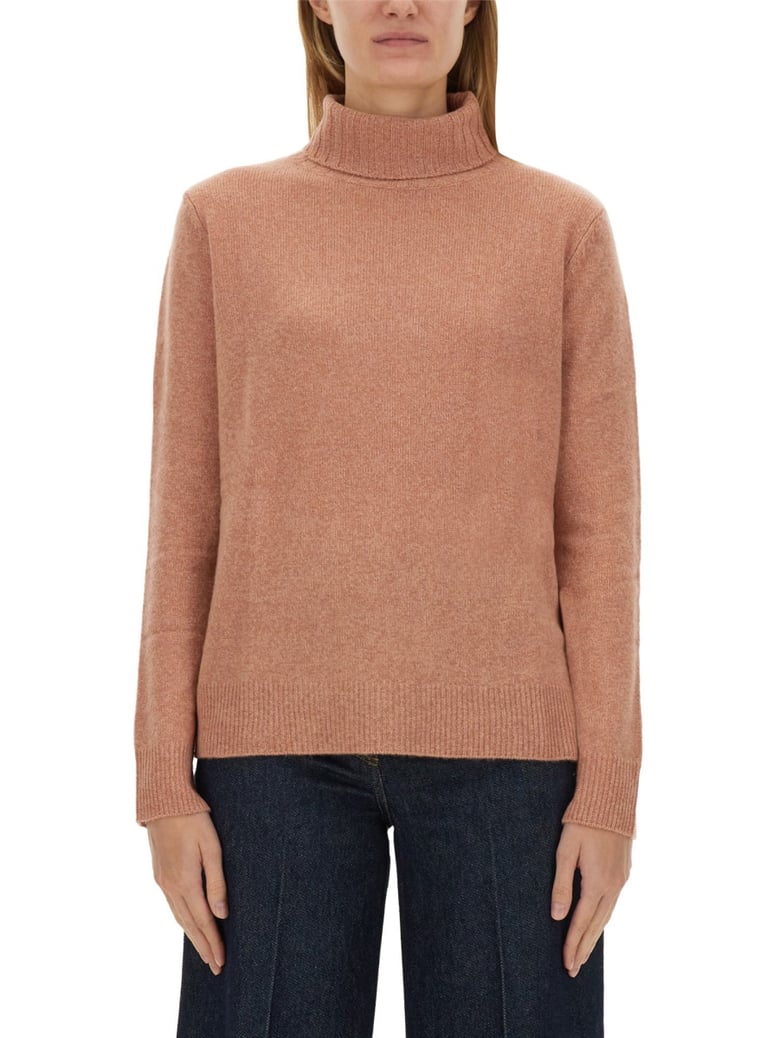 wool jersey in pink by Selfnex