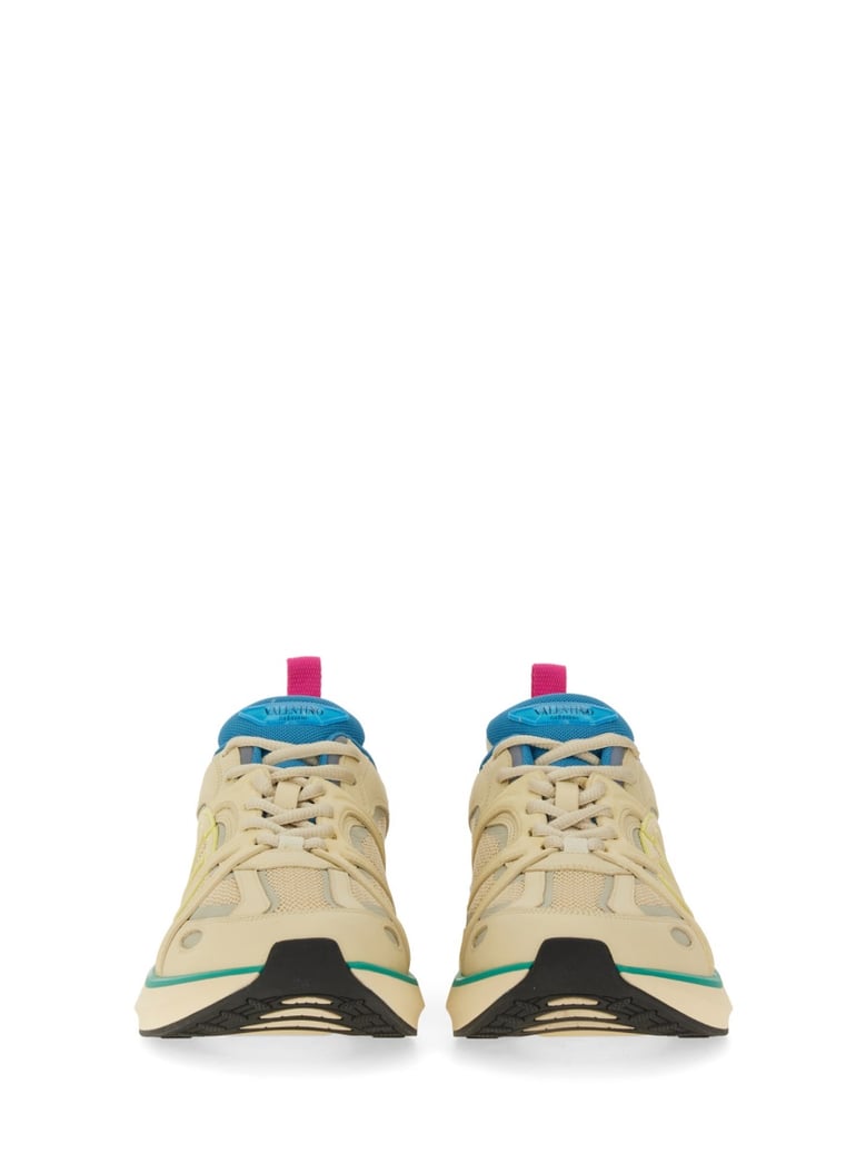 low top sneakers with vlogo by Selfnex