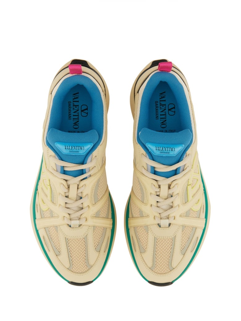 low top sneakers with vlogo by Selfnex