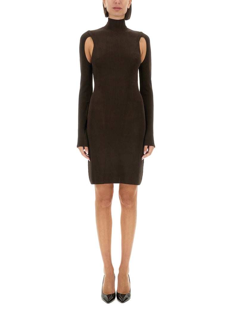 air turtleneck dress by Selfnex