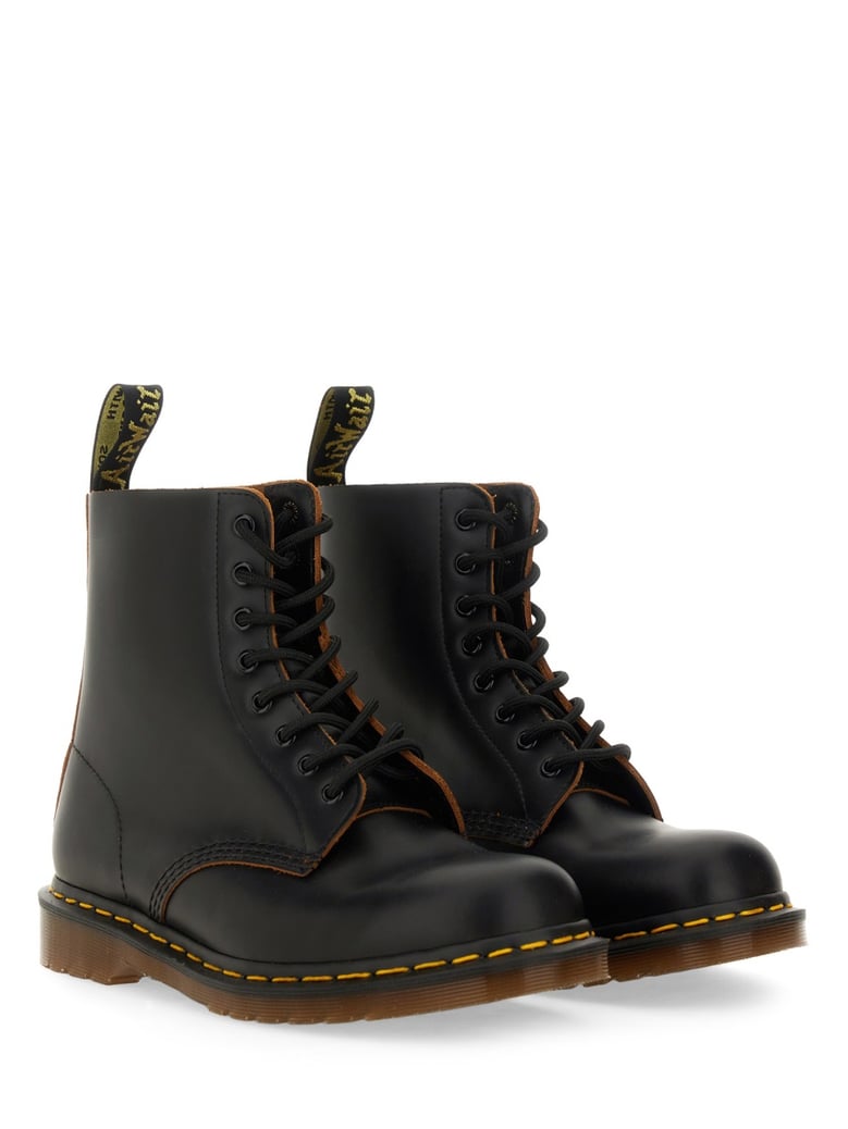 1460 vintage black leather boots by Selfnex