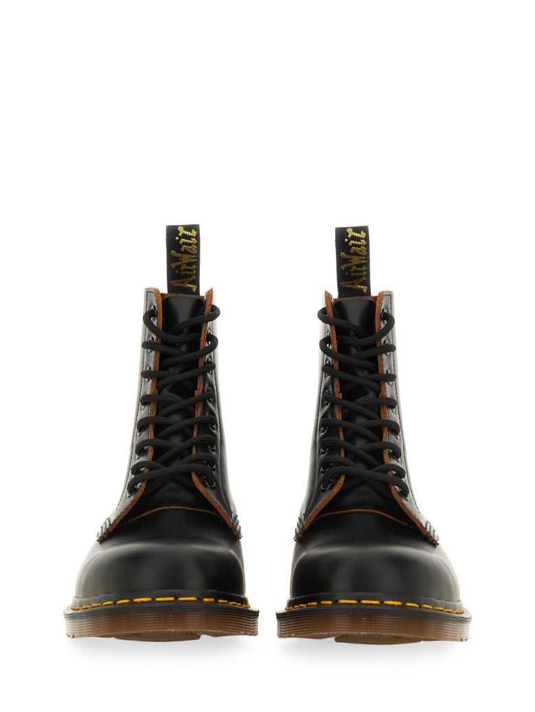 1460 vintage black leather boots by Selfnex