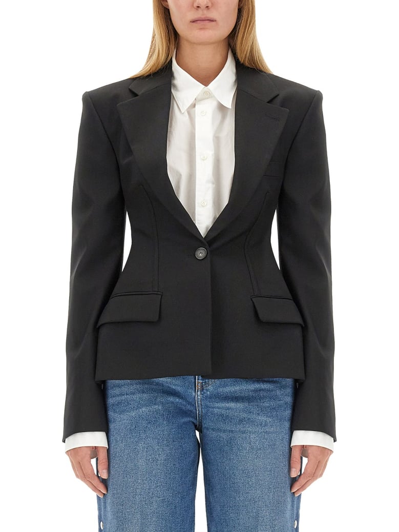 sculpted jacket by Selfnex